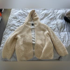 Urban Outfitters Reversible Oversized Teddy Coat
